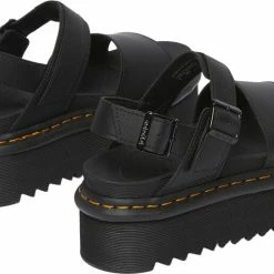 Dr. Martens Voss Quad Black Hydro Leather -alohas shop 190665394030 2