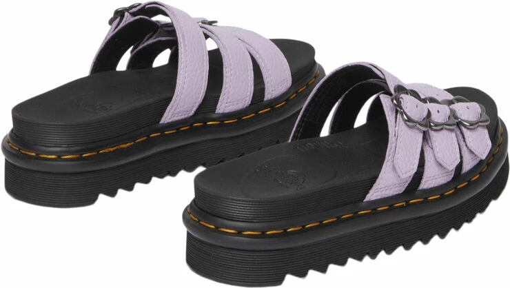 Dr. Martens Blaire Slide Flwr Lilac Milled Nappa 5 Dr. Martens Blaire Slide Flwr Lilac Milled Nappa - Billede 3