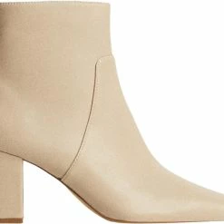 Mango Pointed Heel Ankle Boot