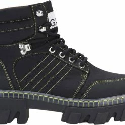 Ganni Cleated Lace Up Hiking St&oslash;vler