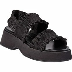 Ganni Smock Flatform Sandaler