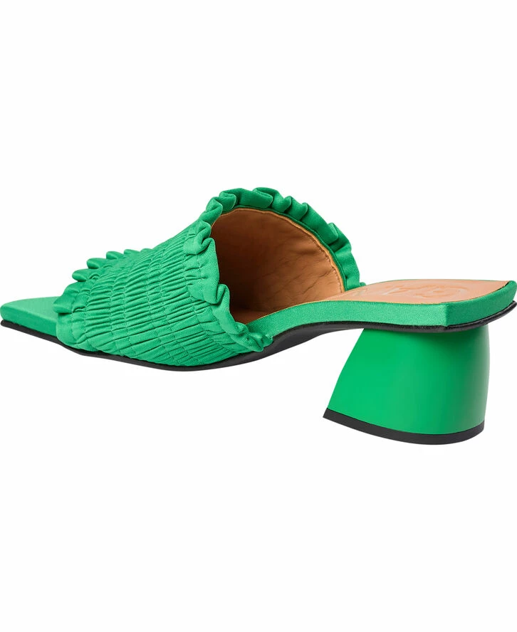 Ganni Smock Kitten Heel Mules 4 Ganni Smock Kitten Heel Mules - Billede 2