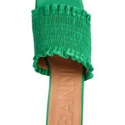 Ganni Smock Kitten Heel Mules 8 Ganni Smock Kitten Heel Mules -alohas shop 5714667487672 2