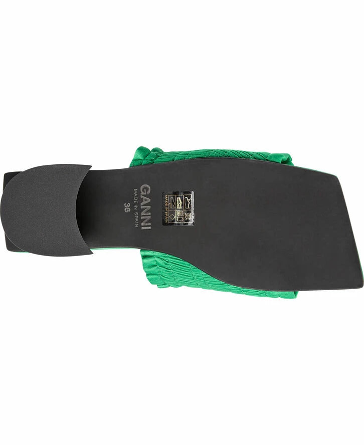 Ganni Smock Kitten Heel Mules 6 Ganni Smock Kitten Heel Mules - Billede 4