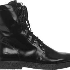 ANGULUS Snørestøvle Med Uldfoer, Lynlås Wid