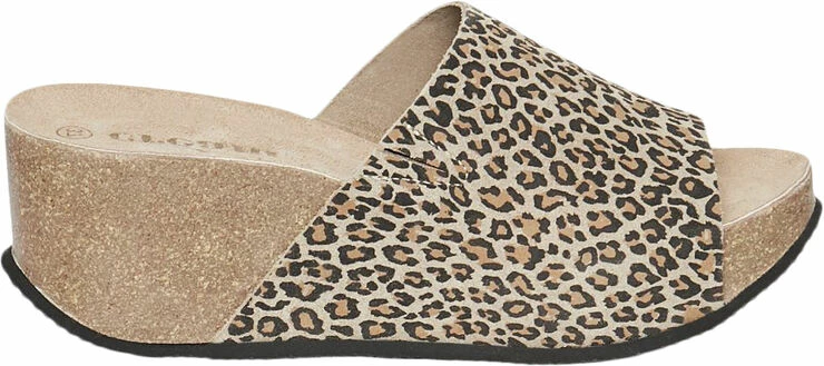 Cream Paris Wedgesandal 5 Cream Paris Wedgesandal - Billede 3