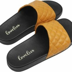 Lovelies LA BOCA - QUILTED SLIDES -alohas shop LAB3135 3