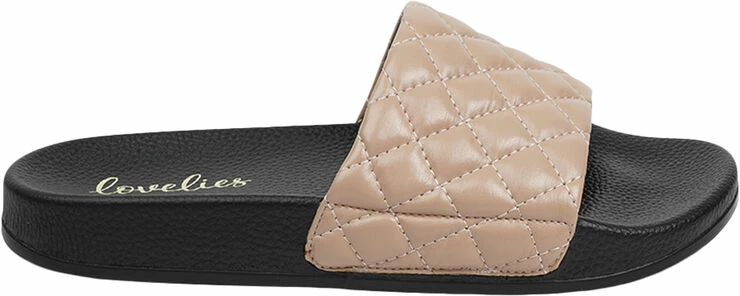 Lovelies LA BOCA - QUILTED SLIDES 3 Lovelies LA BOCA - QUILTED SLIDES