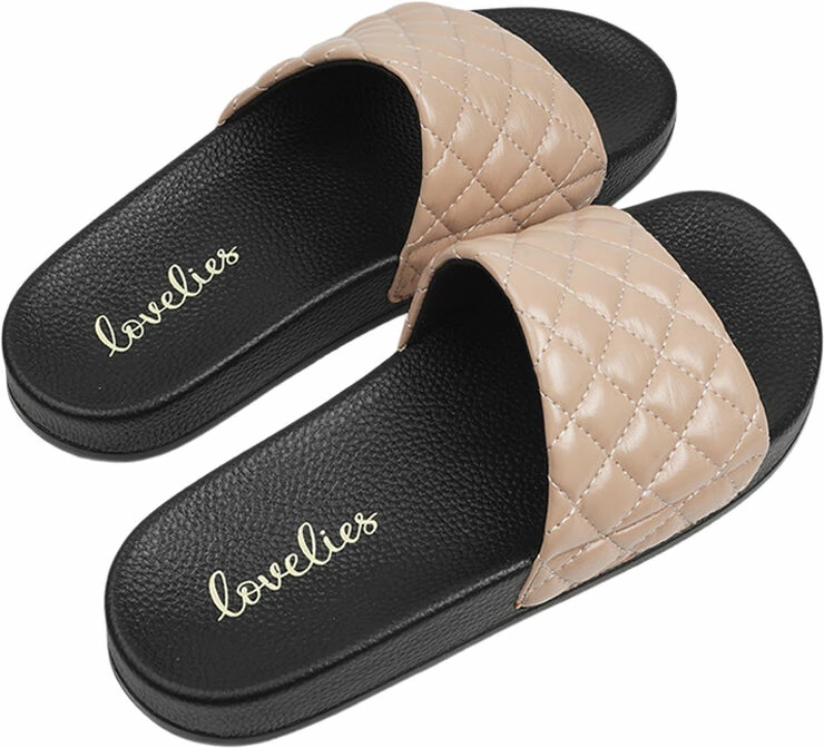 Lovelies LA BOCA - QUILTED SLIDES 5 Lovelies LA BOCA - QUILTED SLIDES - Billede 3