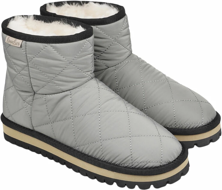 Lovelies ROTECK - NYLON BOOTS WITH SHEARLING 4 Lovelies ROTECK - NYLON BOOTS WITH SHEARLING - Billede 2