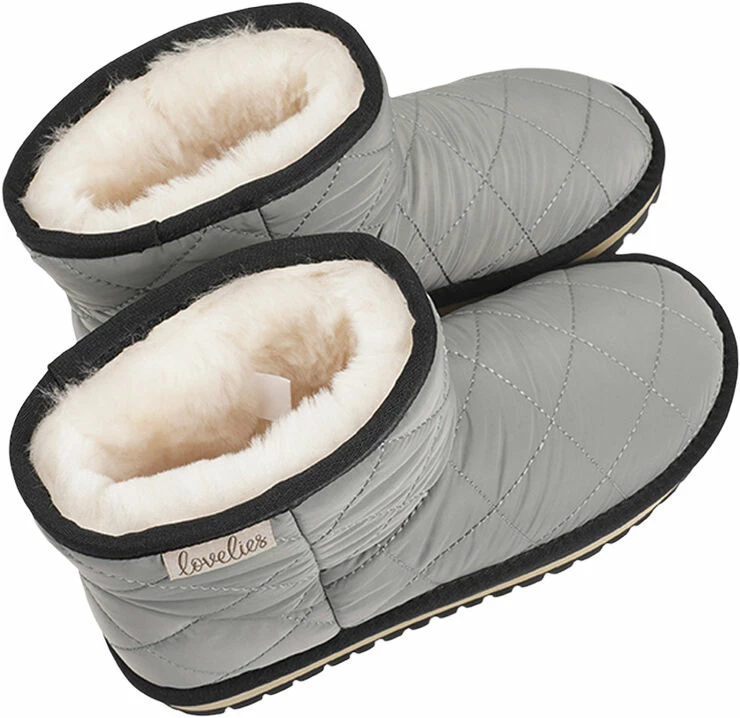 Lovelies ROTECK - NYLON BOOTS WITH SHEARLING 5 Lovelies ROTECK - NYLON BOOTS WITH SHEARLING - Billede 3