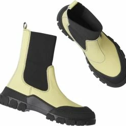 Garment Project Twig Chelsea - Yellow Rubberised Leather -alohas shop 1024x1024 1f5d5151ddd7bb36a5a6a82387cc2dc8