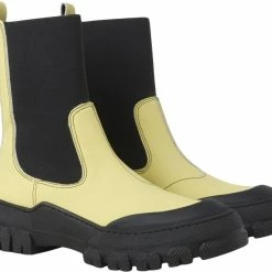 Garment Project Twig Chelsea - Yellow Rubberised Leather