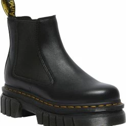 Dr. Martens Audrick Chelsea Black Nappa Lux