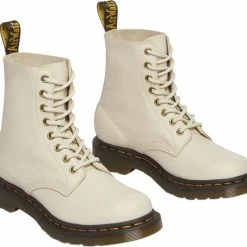 Dr. Martens 1460 Pascal Parchment Beige Virginia -alohas shop 190665550825 3