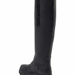 Ganni S1527 Recycled Rubber Country Boots -alohas shop 5714667135542 1