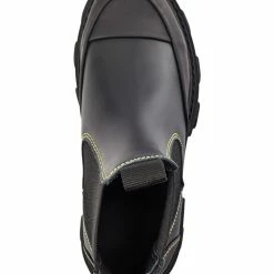 Ganni Low Chelsea Boot Yellow Stitch 8 Ganni Low Chelsea Boot Yellow Stitch -alohas shop 5714667382229 2