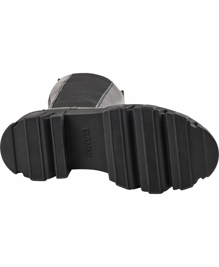 Ganni High Chelsea Boot Black Stitch 6 Ganni High Chelsea Boot Black Stitch - Billede 4