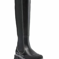 Ganni S1928 H&oslash;j Chelsea St&oslash;vle