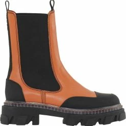 Ganni Cleated Mid Chelsea St&oslash;vler