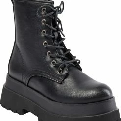 Bianco BIAGAS Laced Up Platform Boot Carnation