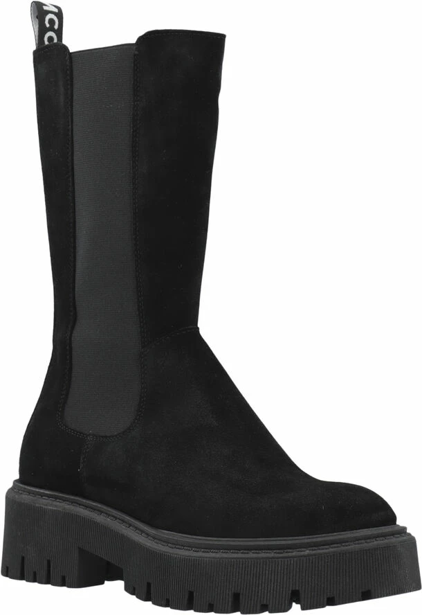 Bianco BIAGARBI High Chelsea Boot Suede 4 Bianco BIAGARBI High Chelsea Boot Suede - Billede 2