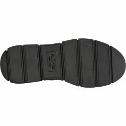 ALOHAS Armor Black Leather Ankle Boot -alohas shop 8435476167315 3