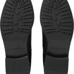 Tommy Hilfiger TH LEATHER FLAT BOOT -alohas shop Tommy Hilfig FA2022 BDS FW0FW06749BDS 5